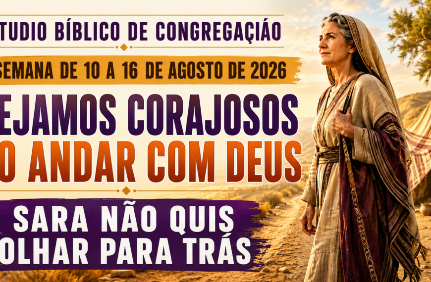 Estudio del Libro para la semana del 10 al 16 de agosto de 2026
