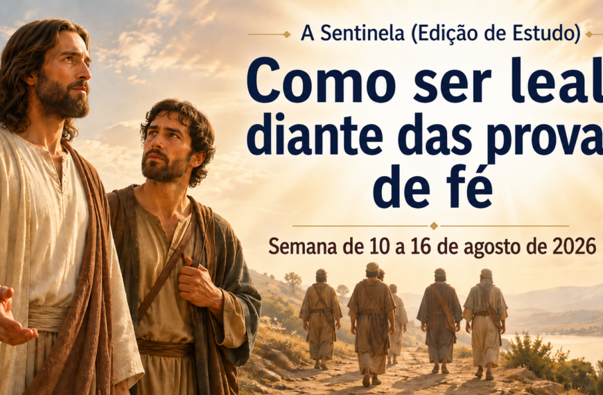 Estudio de La Atalaya para la semana del 10 al 16 de agosto