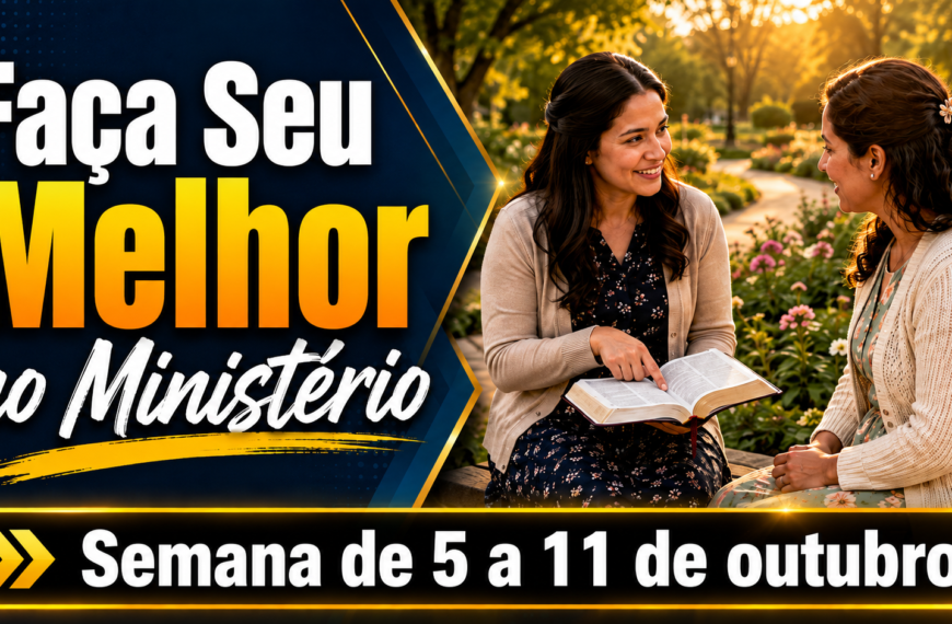 Seamos Mejores Maestros para la Semana del 5 al 11 de octubre de 2026