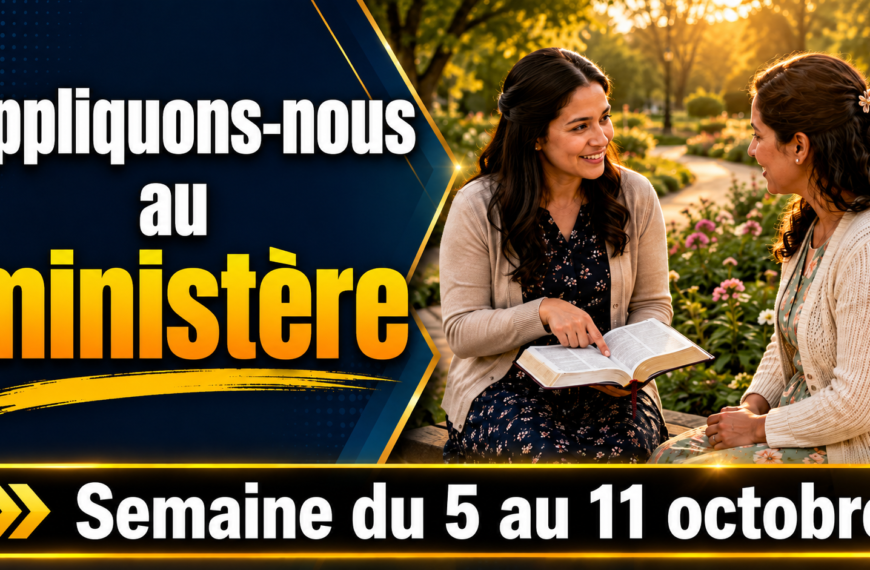 Commentaires pour la réunion TJ Seamos Mejores Maestros para la Semana del 5 al 11 de octubre de 2026
