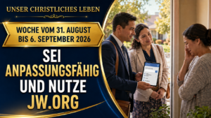 Nuestra Vida CristianaSemana del 31 de agosto al 6 de septiembre de 2026