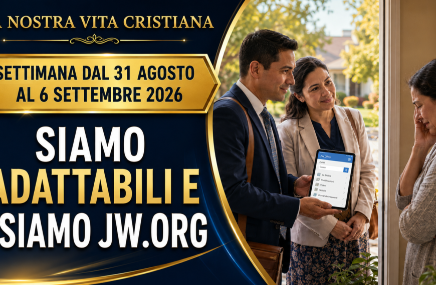 Nuestra Vida CristianaSemana del 31 de agosto al 6 de septiembre de 2026