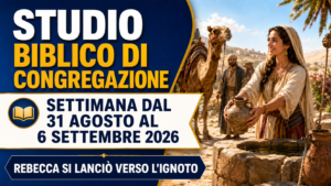 Estudio Bíblico de Congregación para la semana del 31 de agosto al 6 de septiembre de 2026