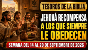 Tesoros de la Biblia para la semana del 14 al 20 de septiembre de 2026