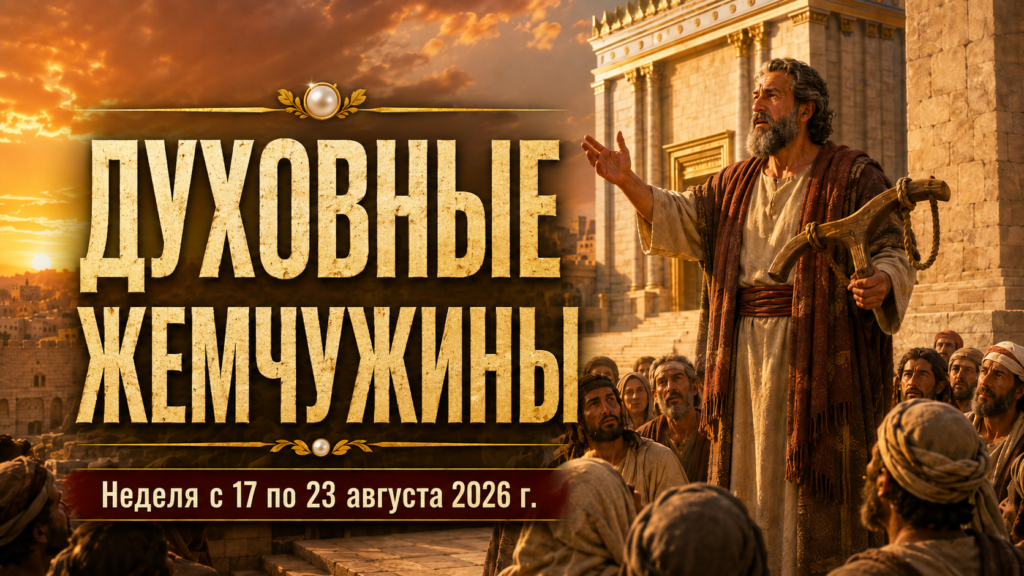 Копайте, отыскивая духовные сокровища (на неделю 17—23 августа 2026 года) Busquemos perlas escondidas de esta semana