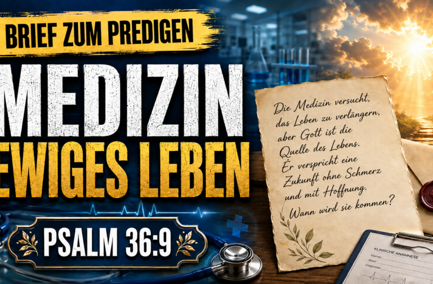 Carta para predicar sobre medicina vida eterna Salmo 36:9