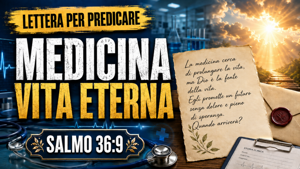 Carta para predicar sobre medicina vida eterna Salmo 36:9