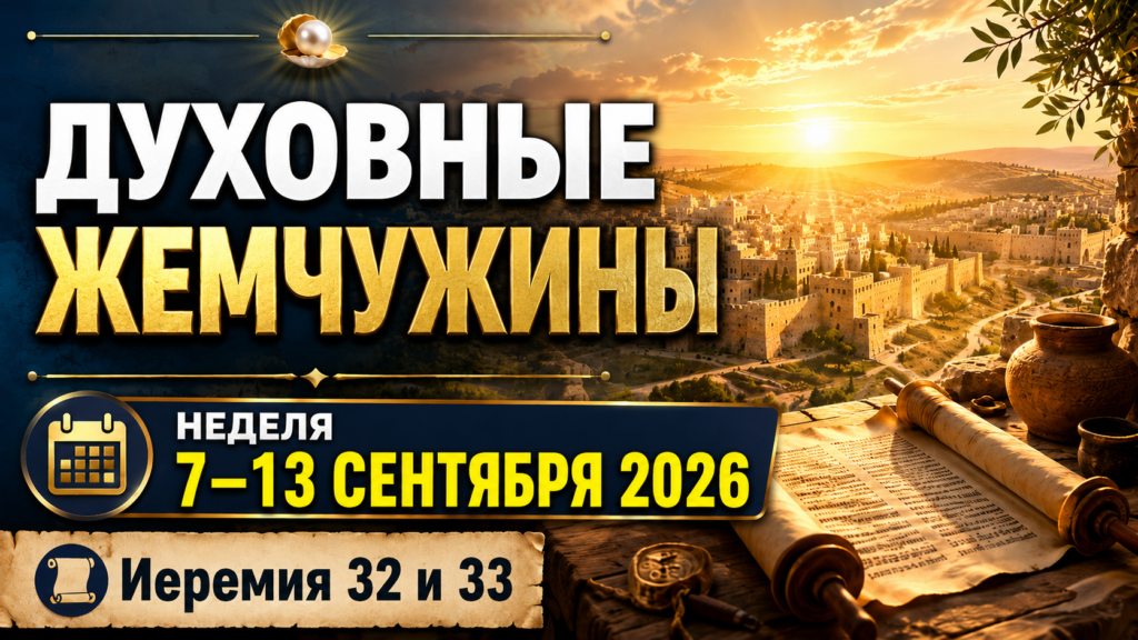 Духовные жемчужины на неделю 7–13 сентября 2026 года Busquemos Perlas Escondidas para la semana del 7 al 13 de septiembre de 2026
