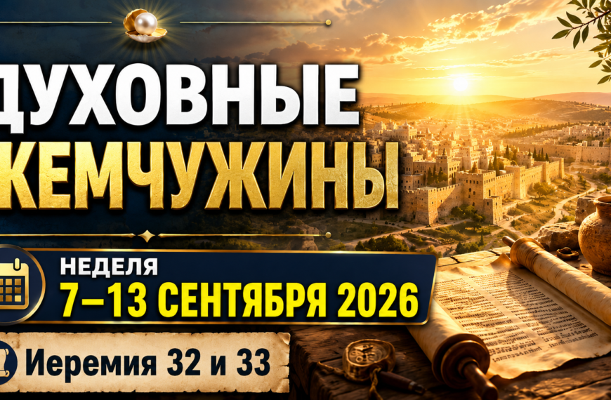 Комментарии к встрече Свидетелей Иеговы Busquemos Perlas Escondidas para la semana del 7 al 13 de septiembre de 2026