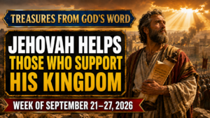 Treasures From God’s Word for the week of September 21-27, 2026