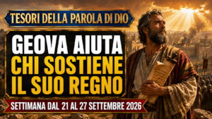 Tesori della Parola di Dio per la settimana dal 21 al 27 settembre 2026