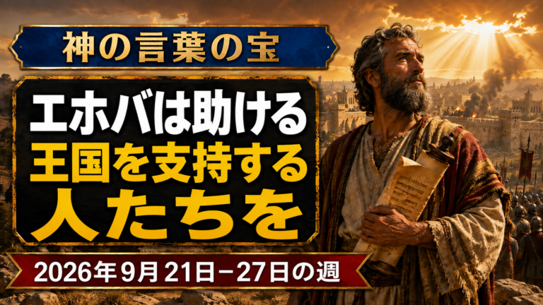 2026年9月21-27日の神の言葉の宝