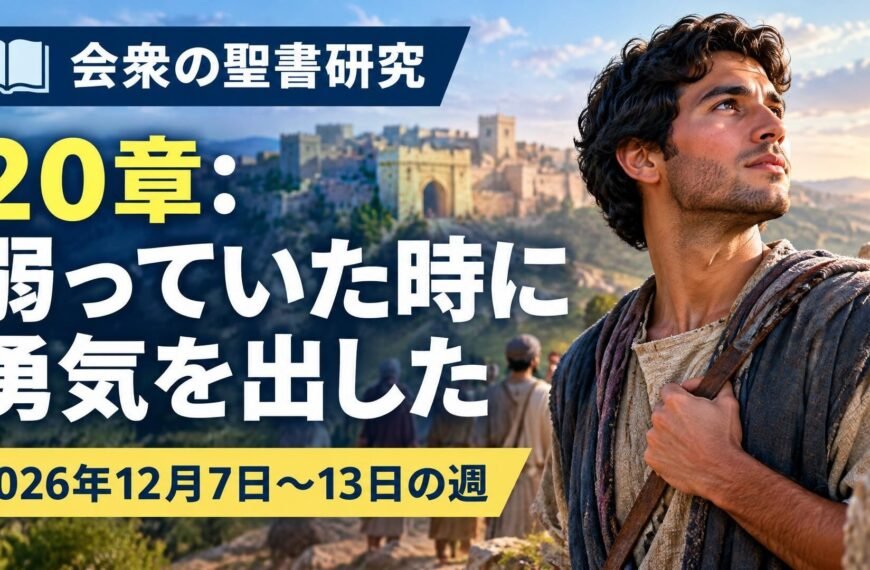 2026年12月7日から13日の週の会衆の聖書研究