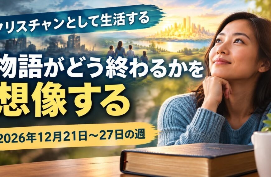 2026年12月21日から27日の週のクリスチャンとして生活する