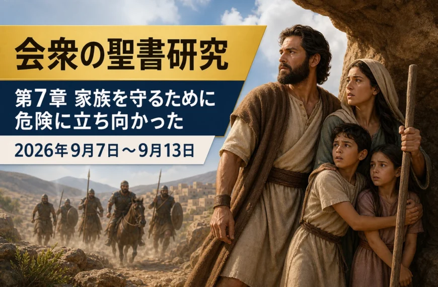 エホバの証人の集会のコメント 2026年9月7日から13日の週の会衆の聖書研究