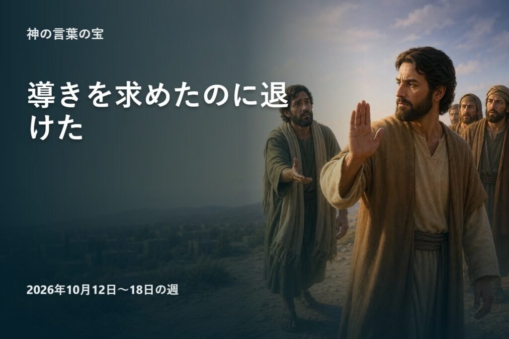2026年10月12日から18日の週の「神の言葉の宝」