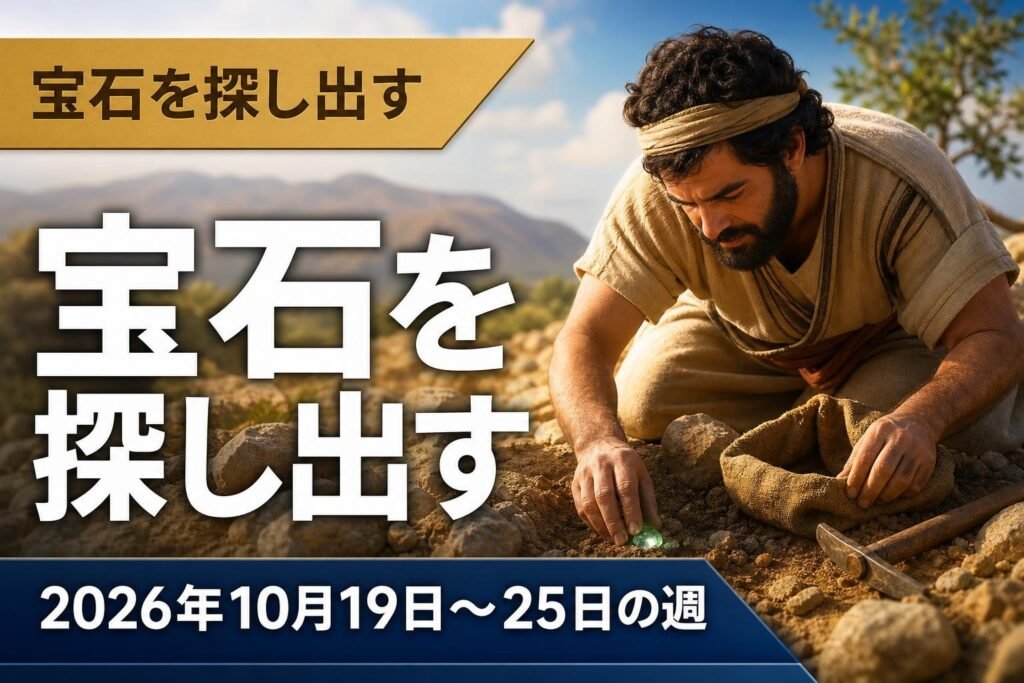 2026年10月19-25日の週の「宝石を探し出す」