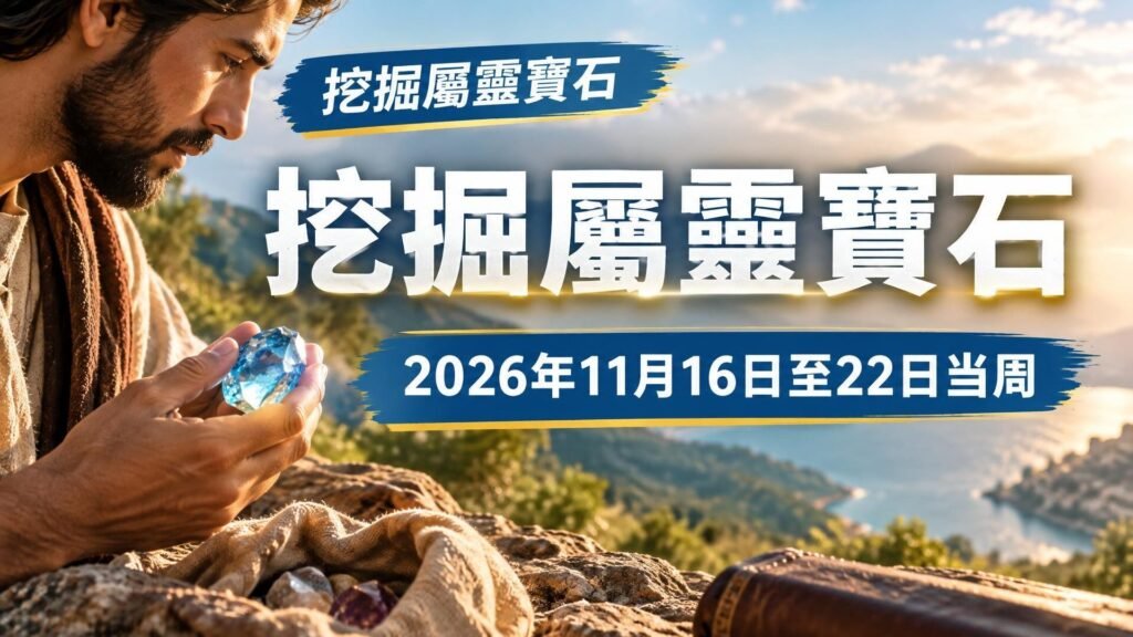 2026年11月16日至22日的挖掘屬靈寶石
