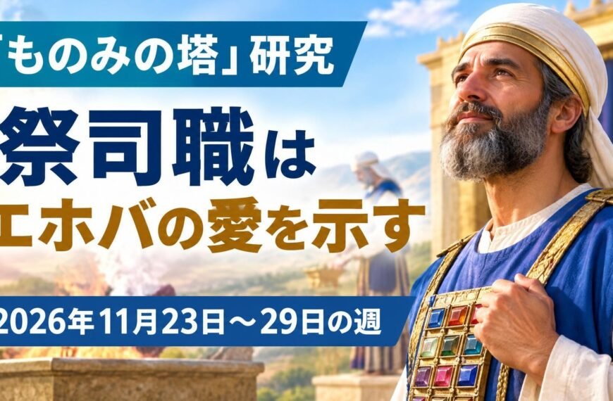 2026年11月23日から29日の「ものみの塔」研究