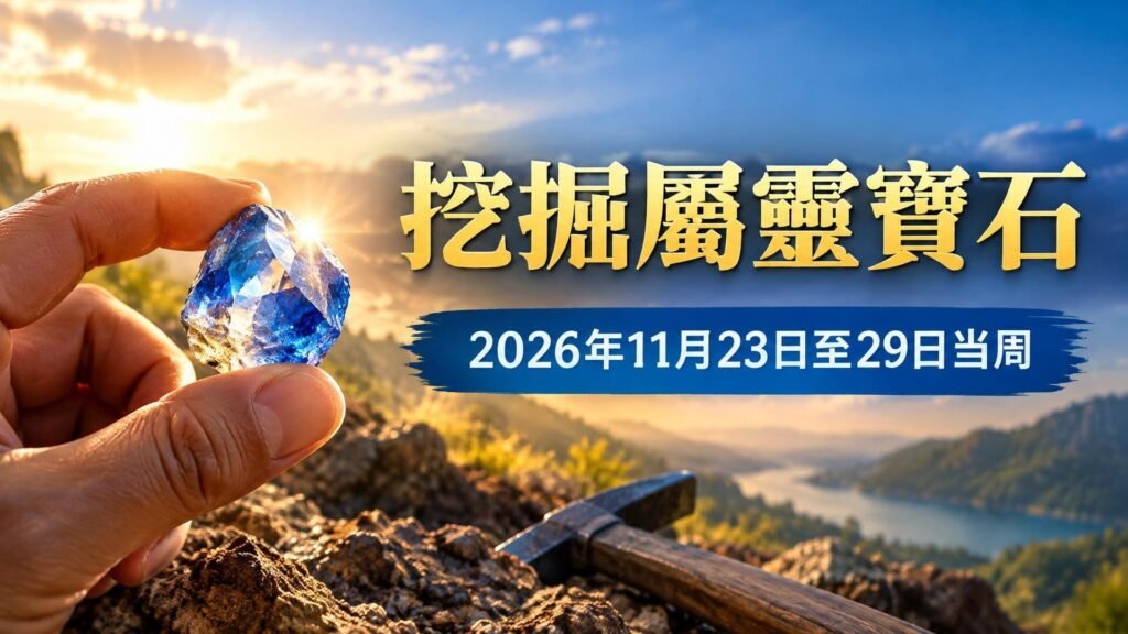 2026年11月23日至29日的挖掘屬靈寶石 2026年11月23日至29日的挖掘屬靈寶石
