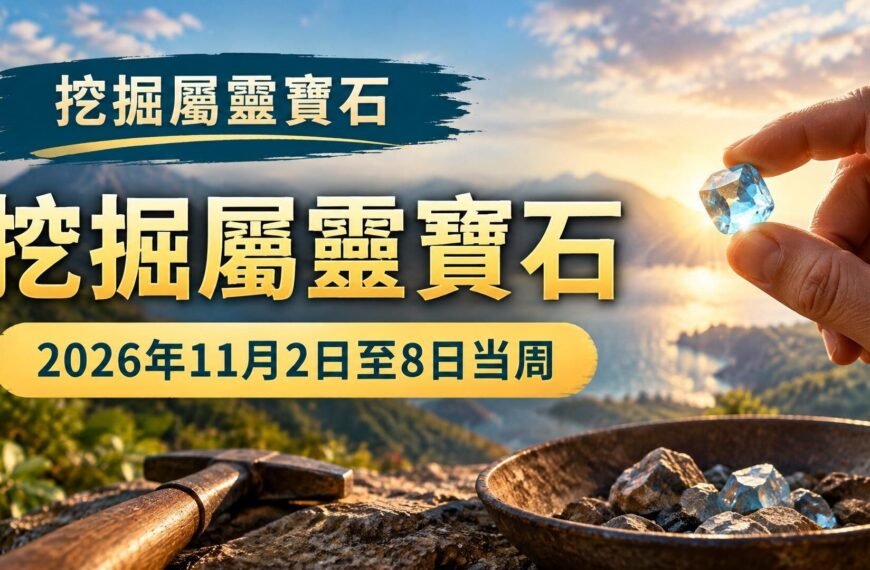 2026年11月2日至8日這一週挖掘屬靈寶石