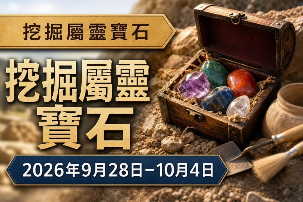2026年9月28日-10月4日這一週挖掘屬靈寶石 2026年9月28日-10月4日這一週挖掘屬靈寶石