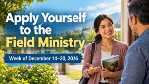 Apply Yourself to the Field Ministry for the Week of December 14-20, 2026