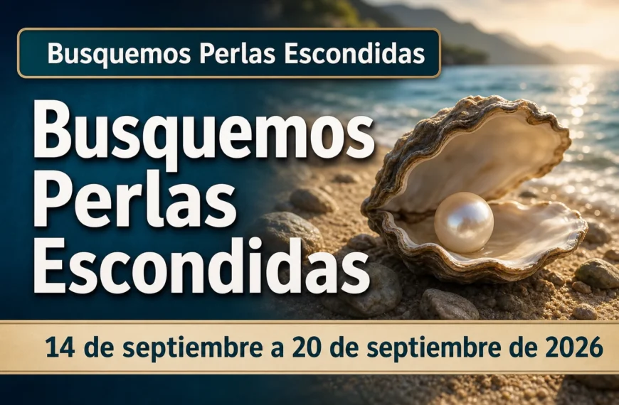 Comentarios para la reunión TJ Busquemos Perlas Escondidas para la semana del 14-20 de septiembre de 2026