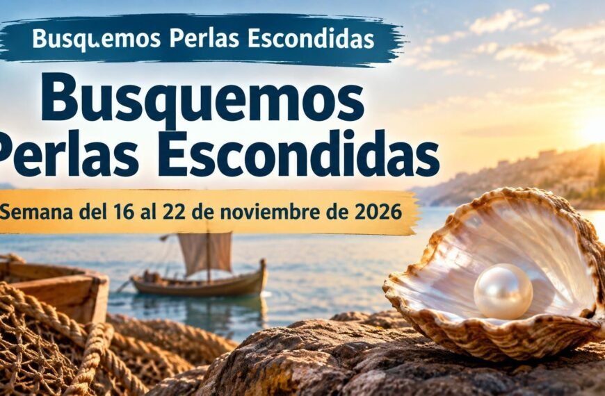 Busquemos Perlas Escondidas para la semana del 16 al 22 de noviembre de 2026
