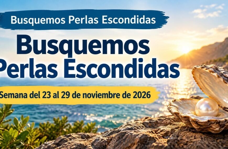 Busquemos Perlas Escondidas para la semana del 23 al 29 de noviembre de 2026