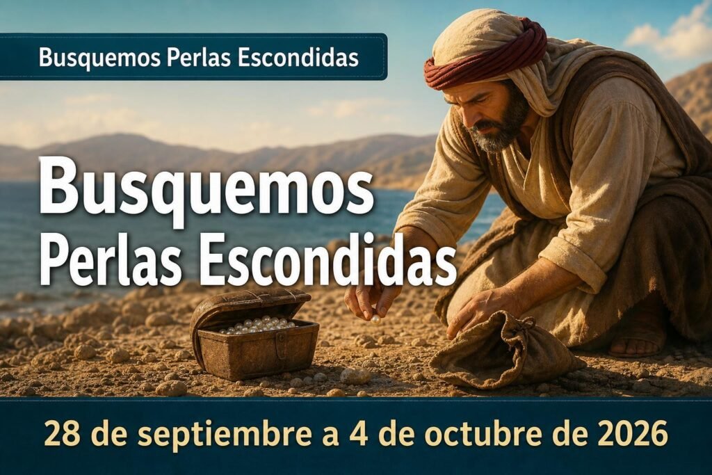 Busquemos Perlas Escondidas para la semana del 28 de septiembre a 4 de octubre de 2026 Busquemos Perlas Escondidas para la semana del 28 de septiembre a 4 de octubre de 2026