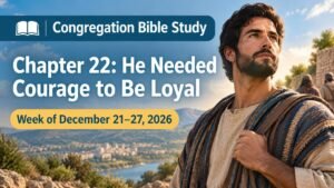 Congregation Bible Study for the Week of December 21-27, 2026