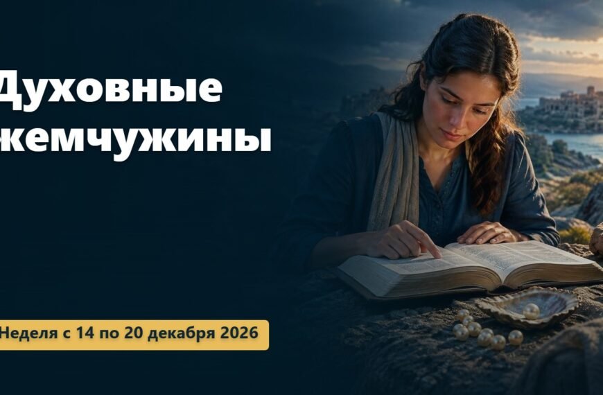 Духовные жемчужины на неделю с 14 по 20 декабря 2026 года