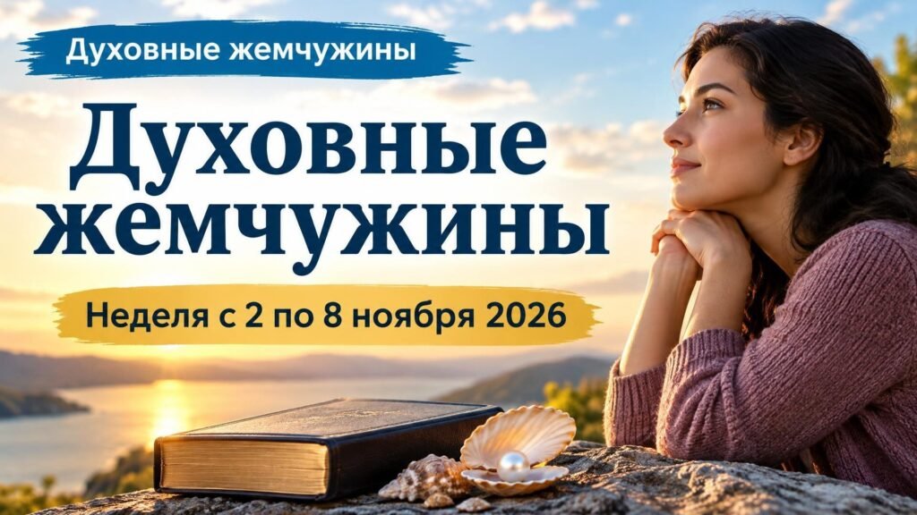 Духовные жемчужины на неделю с 2 по 8 ноября 2026 года
