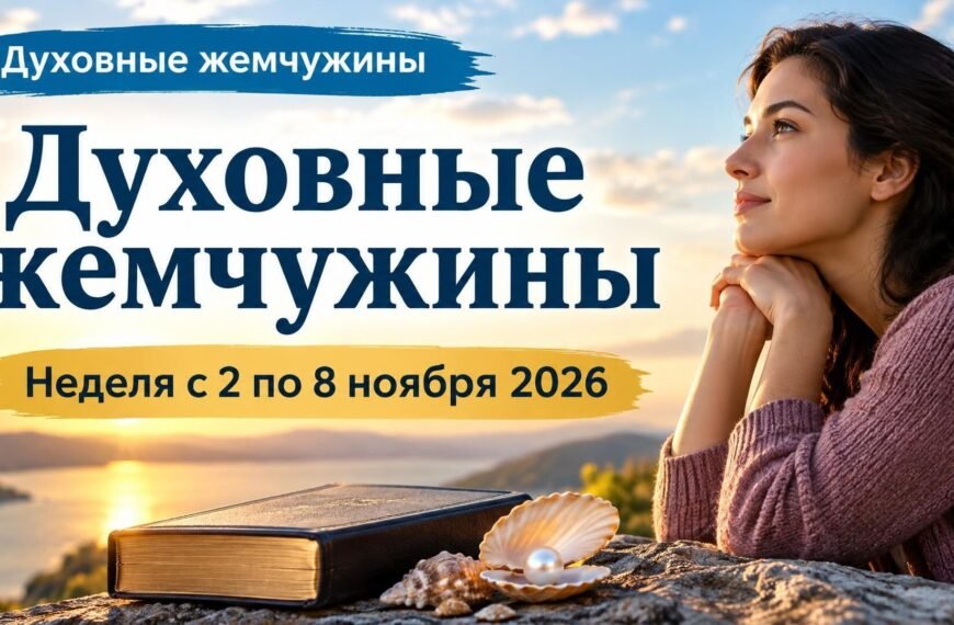 Духовные жемчужины на неделю с 2 по 8 ноября 2026 года