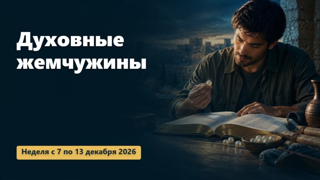 Духовные жемчужины на неделю с 7 по 13 декабря 2026 года