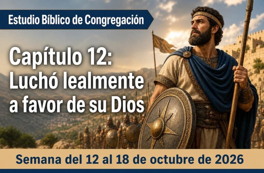 Estudio Bíblico de Congregación Estudio Bíblico de Congregación para la semana del 12-18 de octubre de 2026