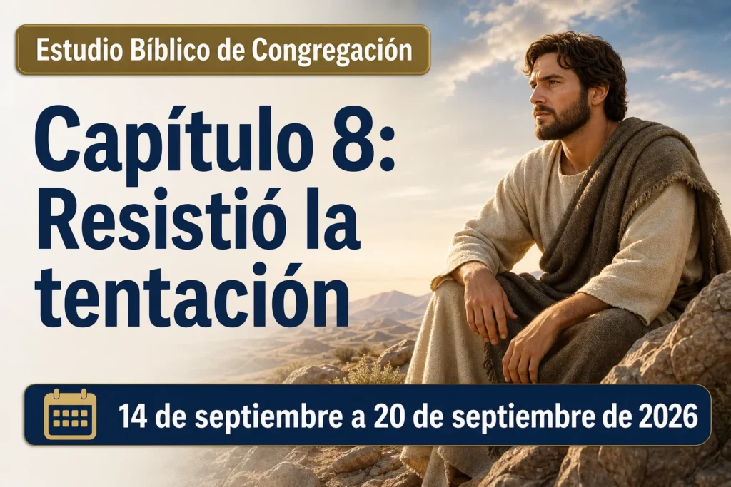 Estudio Bíblico de Congregación para la semana del 14-20 de septiembre de 2026