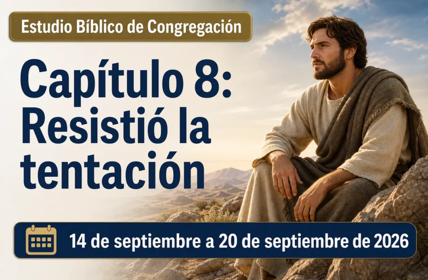 Estudio Bíblico de Congregación Estudio Bíblico de Congregación para la semana del 14-20 de septiembre de 2026