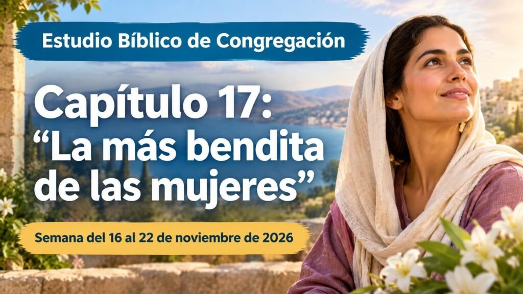 Estudio Bíblico de Congregación para la semana del 16 al 22 de noviembre de 2026 Estudio Bíblico de Congregación para la semana del 16 al 22 de noviembre de 2026