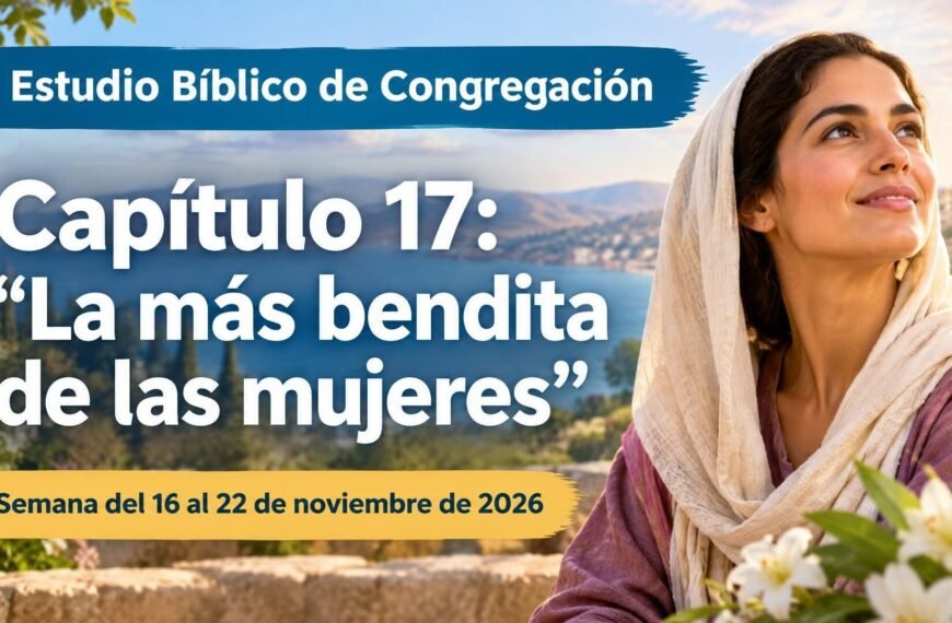 Estudio Bíblico de Congregación para la semana del 16 al 22 de noviembre de 2026