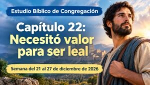 Estudio Bíblico de Congregación para la semana del 21 al 27 de diciembre de 2026