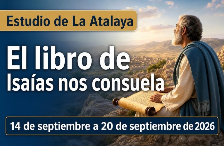 Estudio de La Atalaya Estudio de La Atalaya para la semana del 14-20 de septiembre de 2026