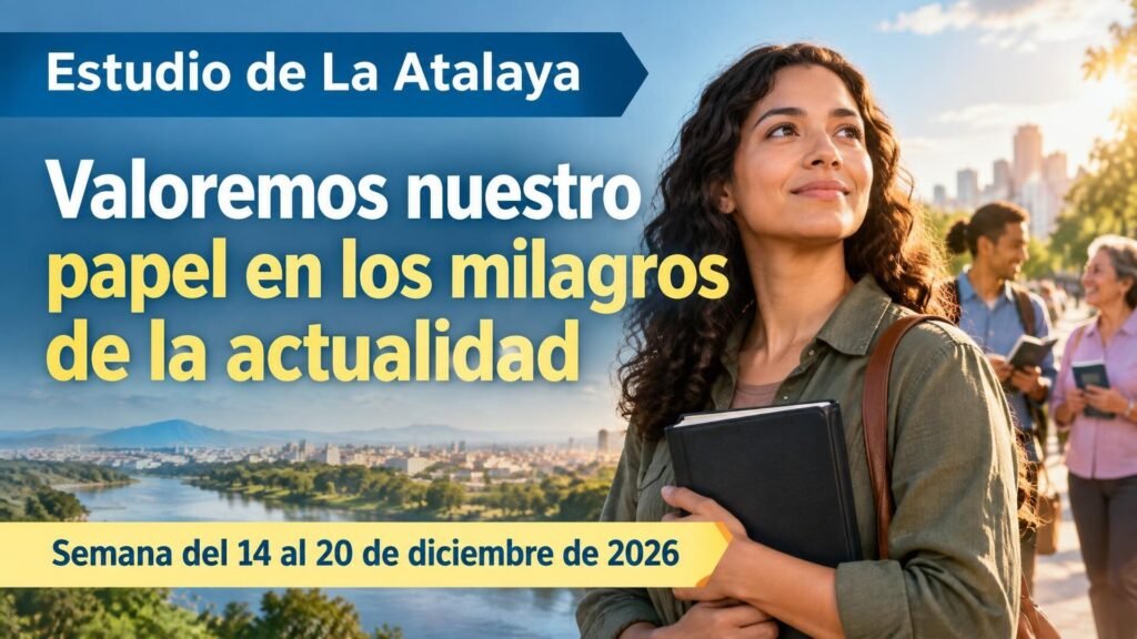 Estudio de La Atalaya para la semana del 14 al 20 de diciembre de 2026