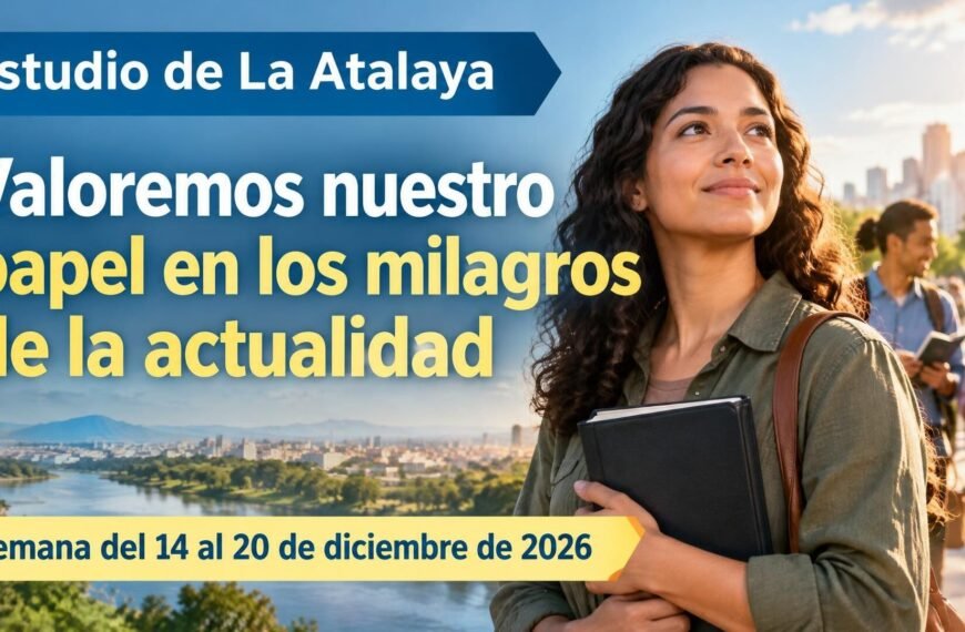 Estudio de La Atalaya para la semana del 14 al 20 de diciembre de 2026