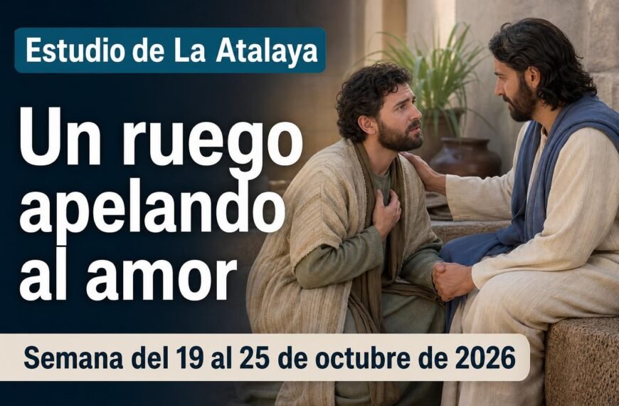 Estudio de La Atalaya para la semana del 19 al 25 de octubre de 2026