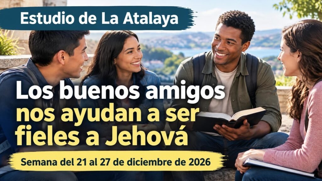 Estudio de La Atalaya para la semana del 21 al 27 de diciembre de 2026