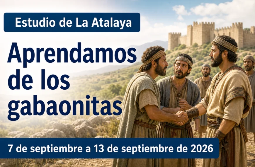 Estudio de La Atalaya Estudio de La Atalaya para la semana del 7-13 de septiembre de 2026