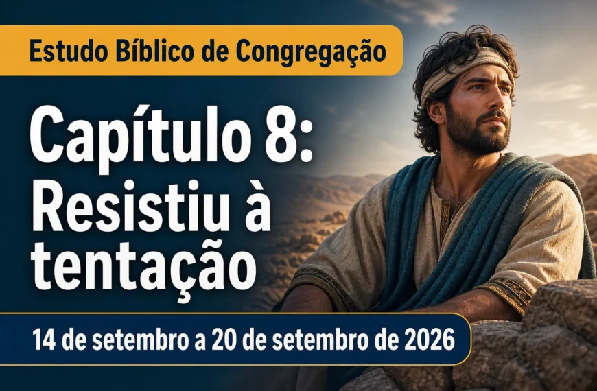 Estudo Bíblico de Congregação Estudo Bíblico de Congregação para a semana de 14 a 20 de setembro de 2026