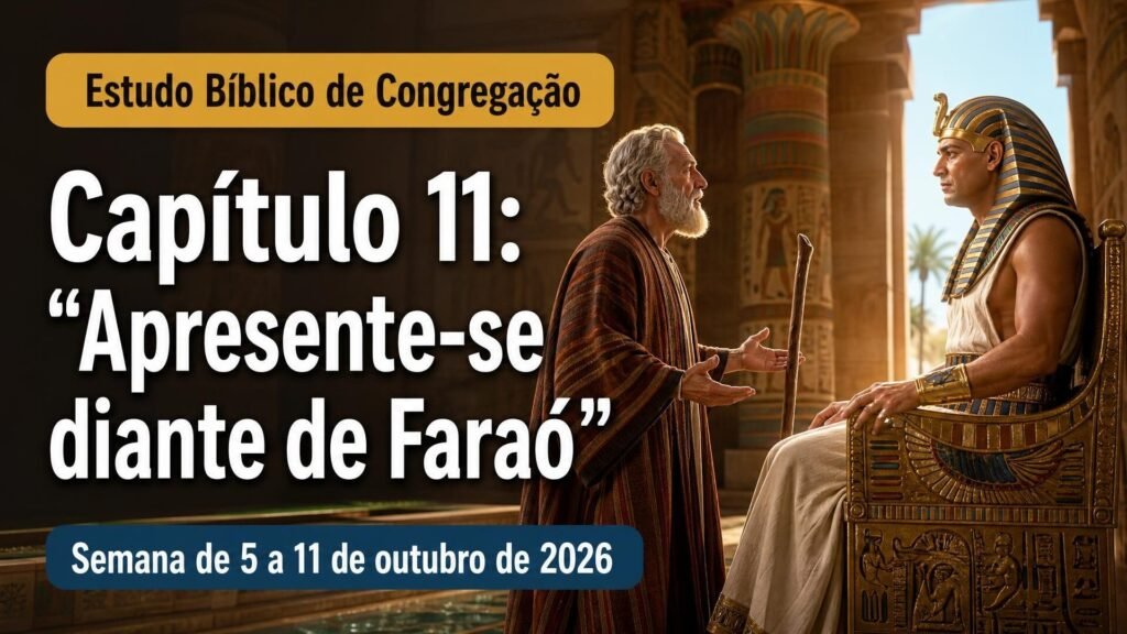 Estudo Bíblico de Congregação para a semana de 5 a 11 de outubro de 2026
